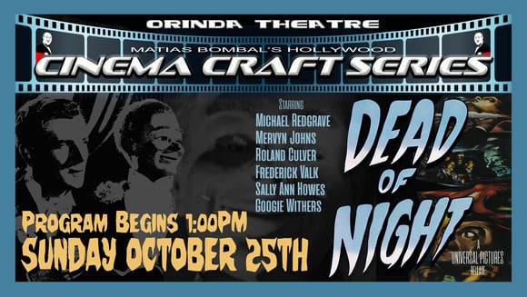 Cinema Craft Series hosted by Film Critic, Matías Bombal