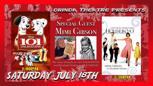 One Hundred and One Dalmatians with Special Guest, Mimi Gibson the voice of Lucky!