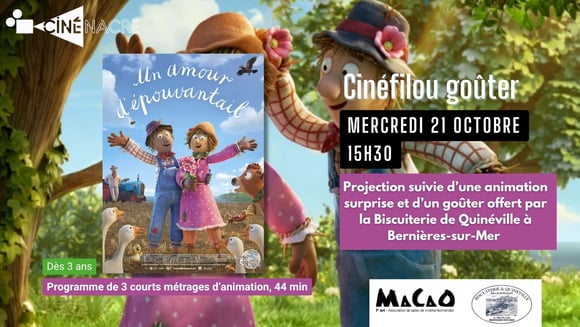 🌷 Un Amour d'épouvantail - Cinéfilou goûter (dès 3 ans) 