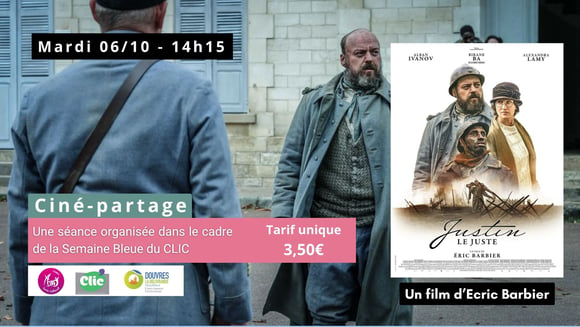 Ciné-partage Semaine Bleue - Justin le juste