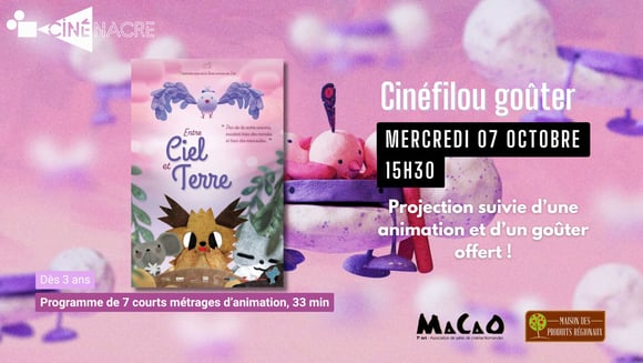 🐈⬛ Entre ciel et terre - Cinéfilou goûter (dès 3 ans)