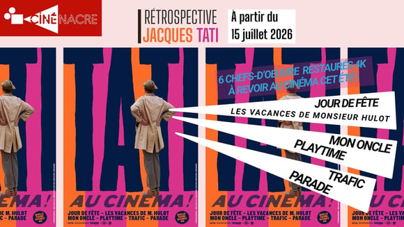 Rétrospective Jacques TATI (6 films)
