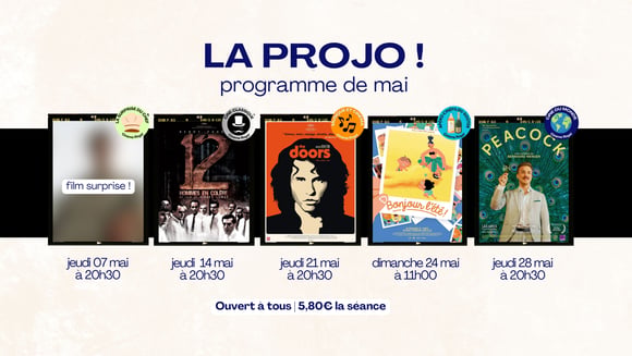 La Projo! Programme de mai
