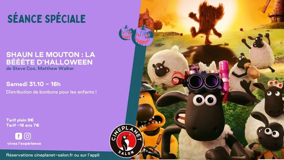 Shaun le mouton : la bêêête d'Halloween