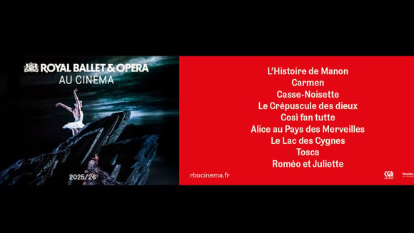 Royal Opera Ballet de Londres - Saison 2026 / 2027