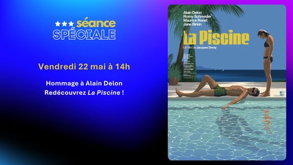 Hommage à Alain Delon - La Piscine