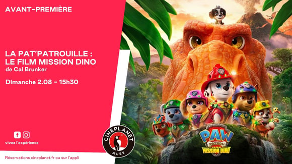 La Pat'Patrouille : Le film Mission Dino