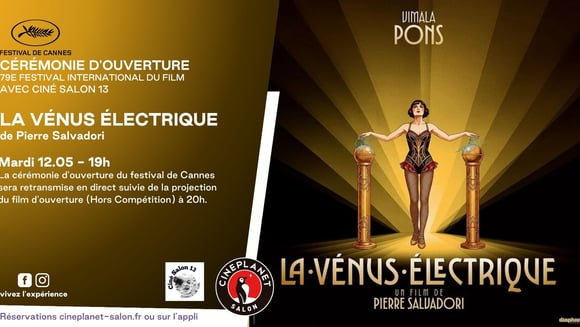 79e Festival de Cannes - Cérémonie et film d'ouverture en direct