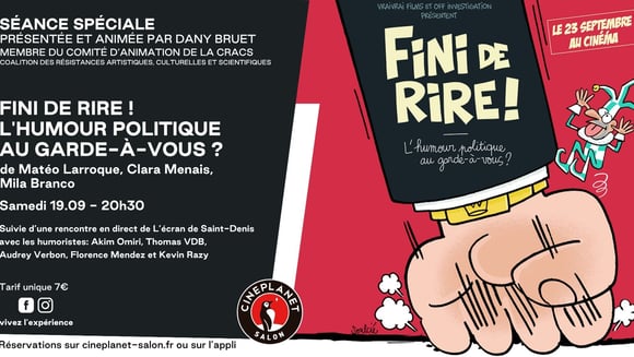 Fini de rire !  L'humour politique  au garde-à-vous ?