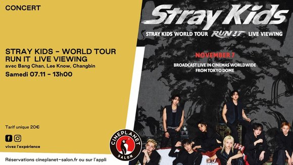 Stray Kids World Tour <RUN IT> LIVE VIEWING