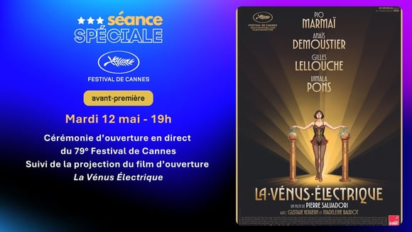 79e Festival de Cannes - Cérémonie et film d'ouverture en direct
