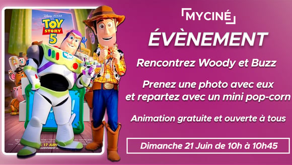 Rencontrez Woody et Buzz