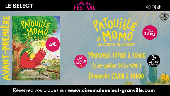 🧸AVANT-PREMIÈRE: PATOUILLE ET MOMO, LES CONTES DE LA FORÊT