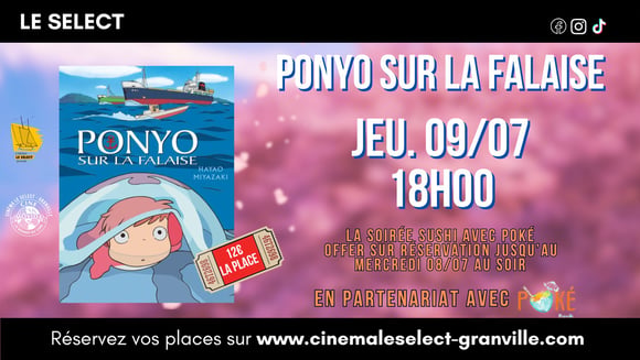 🍣 ASIA FILMS: PONYO SUR LA FALAISE
