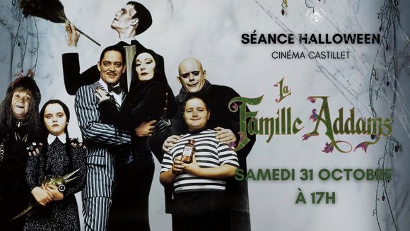 Séance Halloween avec le film La famille Addams