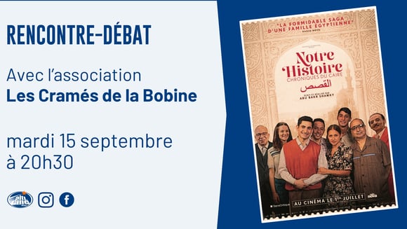 Programmation hebdomadaire de "Les Cramés de la Bobine"