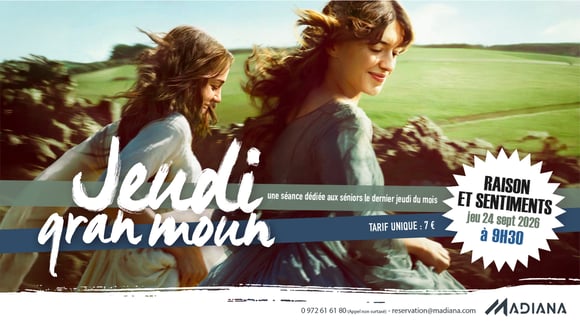 Jeudi Gran Moun : Raison et Sentiments