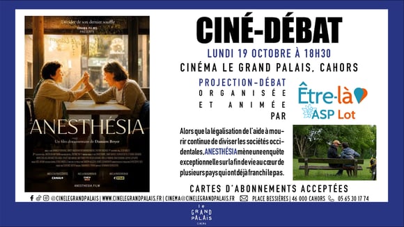 Ciné-Débat ANESTHÉSIA avec l'ASP Lot