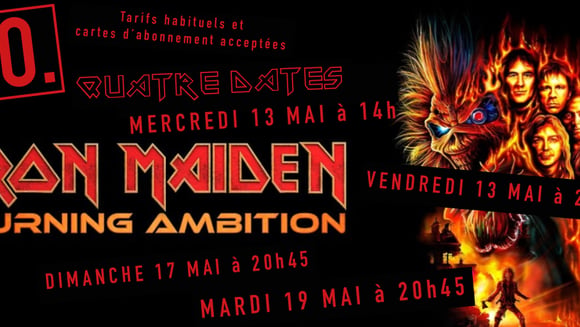 IRON MAIDEN : BURNING AMBITION
