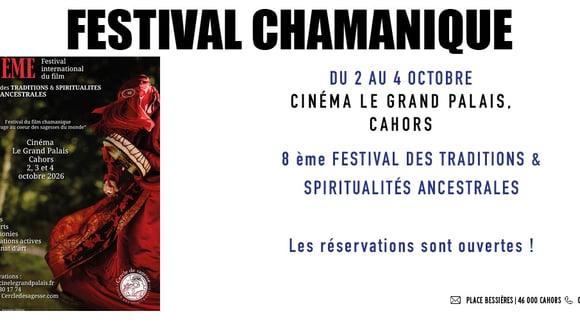 8ème Festival international du film chamanique « Voyage au cœur des sagesses du monde »
