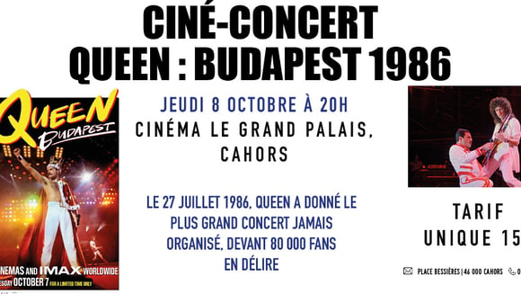 QUEEN : BUDAPEST 1986