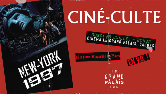 Ciné-Culte - NEW-YORK 1997 (Escape from New-York)
