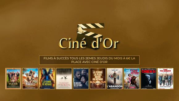Ciné d'Or - saison 2026-2027