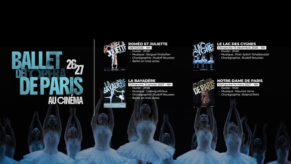Ballets de l'opéra de Paris 2026/27