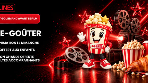 CINÉ-GOÛTER : Profite d'un moment gourmand avant ta séance ! 🍿🥐