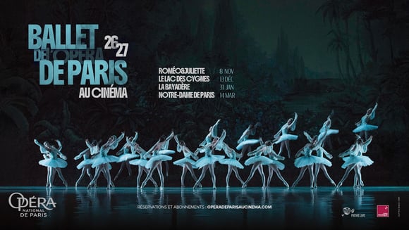 Le BALLET DE L'OPÉRA NATIONAL DE PARIS au cinéma - Saison 2026-2027