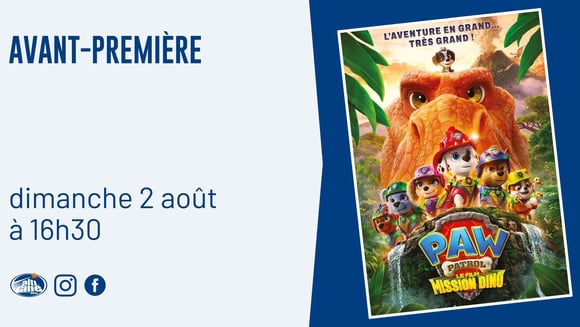 LA PAT'PATROUILLE - LE FILM MISSION DINO
