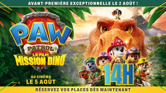 PAT PATROUILLE "LE FILM MISSION DINO"