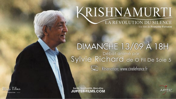 Krishnamurti, lé révolution du silence