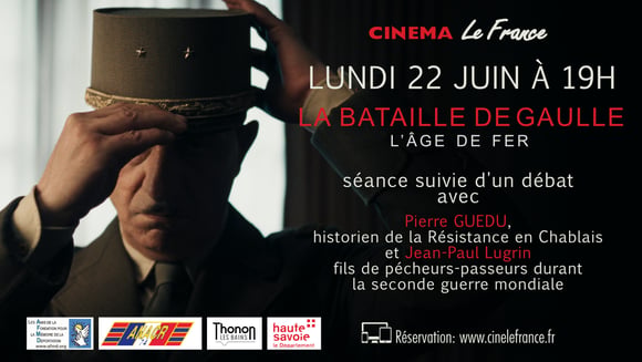 Soirée-débat autour du film La Bataille De Gaulle – 1ère partie
