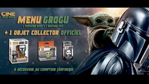 Menu Grogu - A découvrir au comptoir confiserie