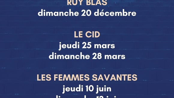 THÉÂTRE AU CINEMA: Saison 2026/2027