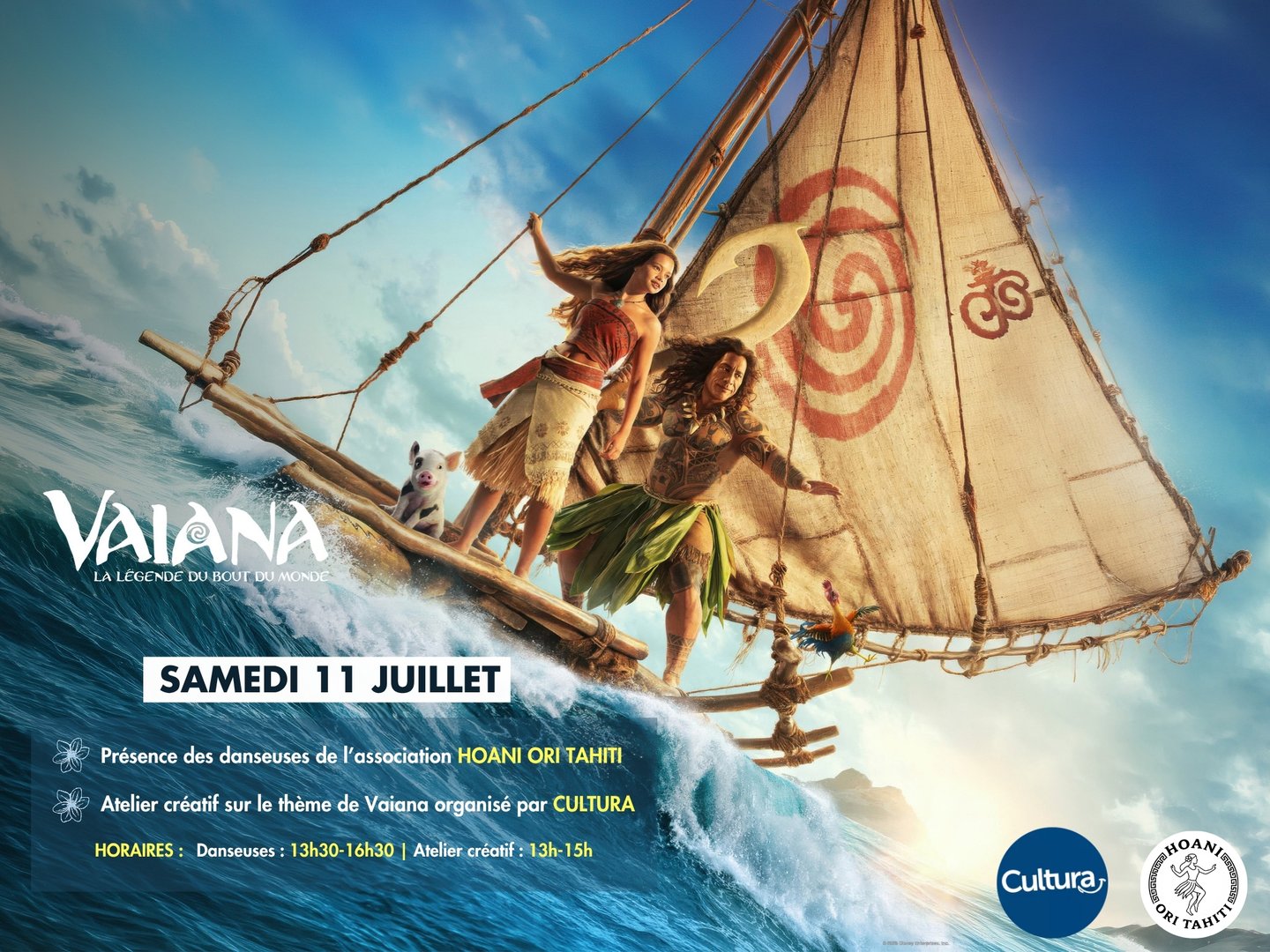 ÉVÈNEMENT 🌸 Vaiana, la Légende du Bout du Monde