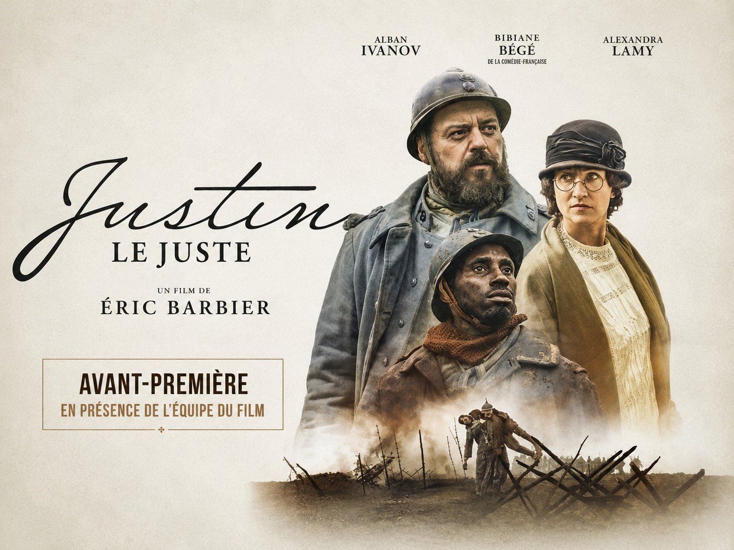 Justin le juste | Avant-première avec équipe
