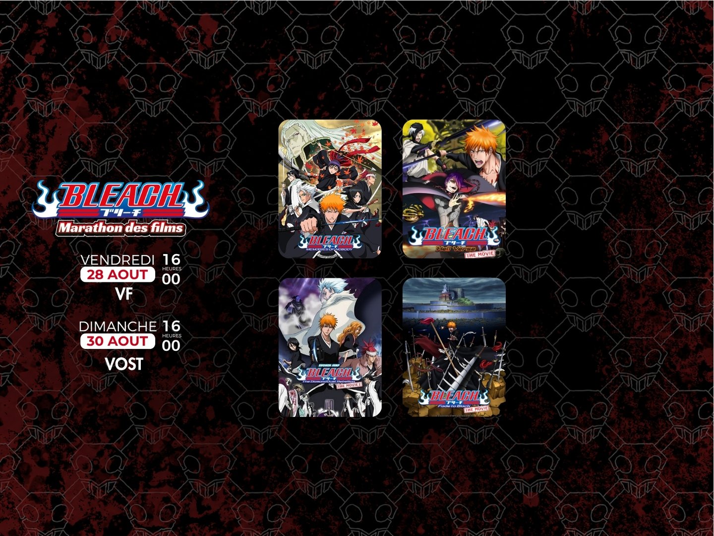 Bleach : Marathon des films