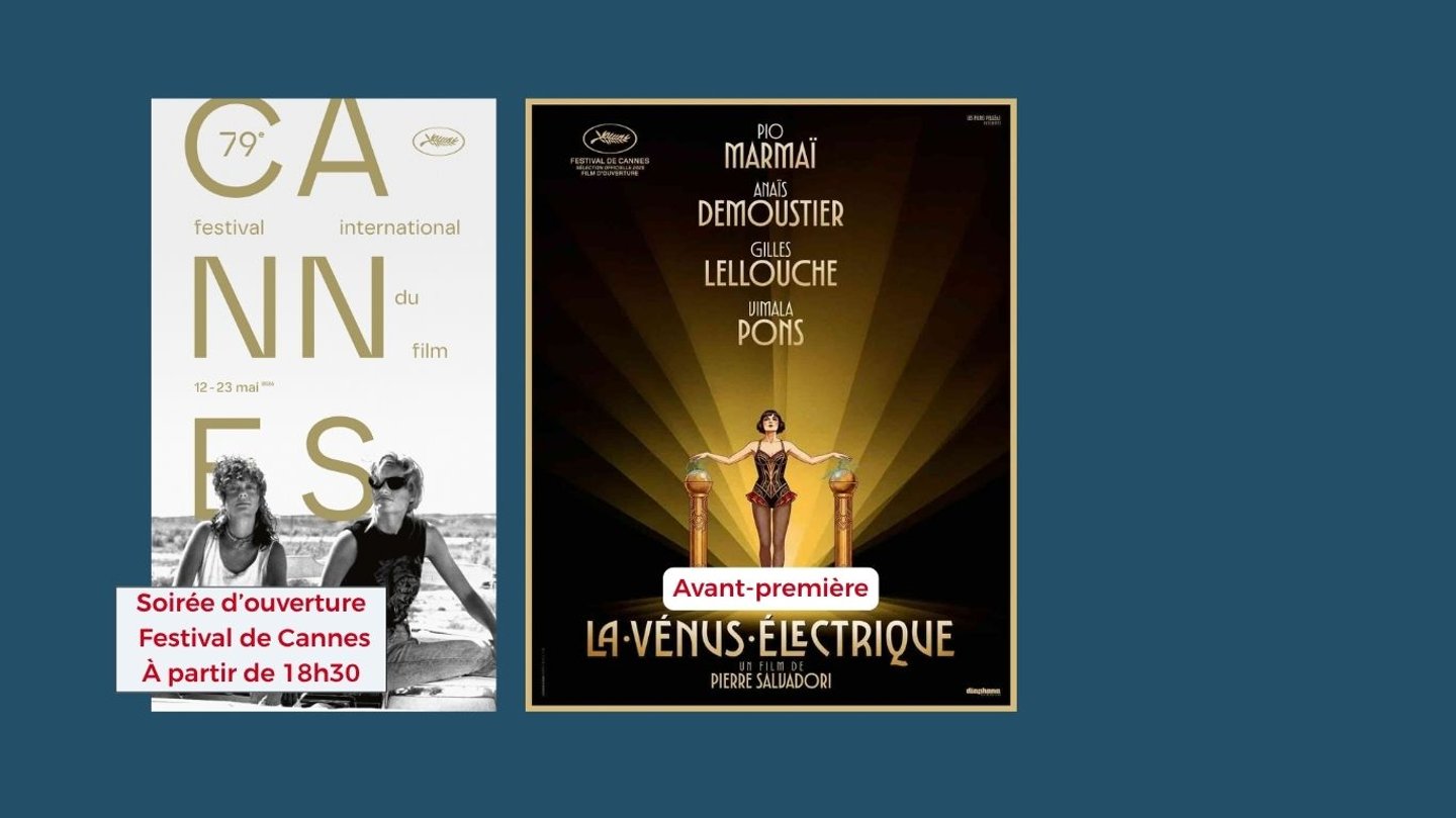 FESTIVAL DE CANNES: "LA VÉNUS ÉLECTRIQUE"
