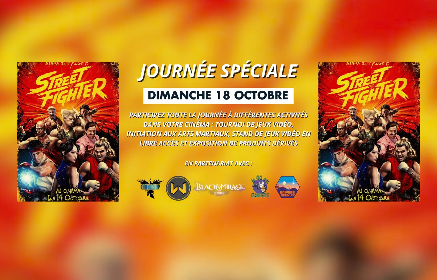 💥🎮 Journée Street Fighter 🎮💥