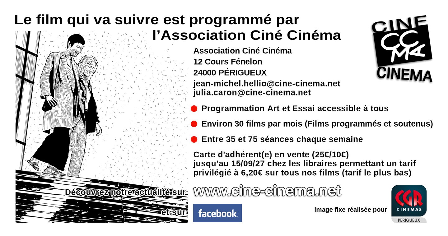 Films CinéCinéma Septembre 2026