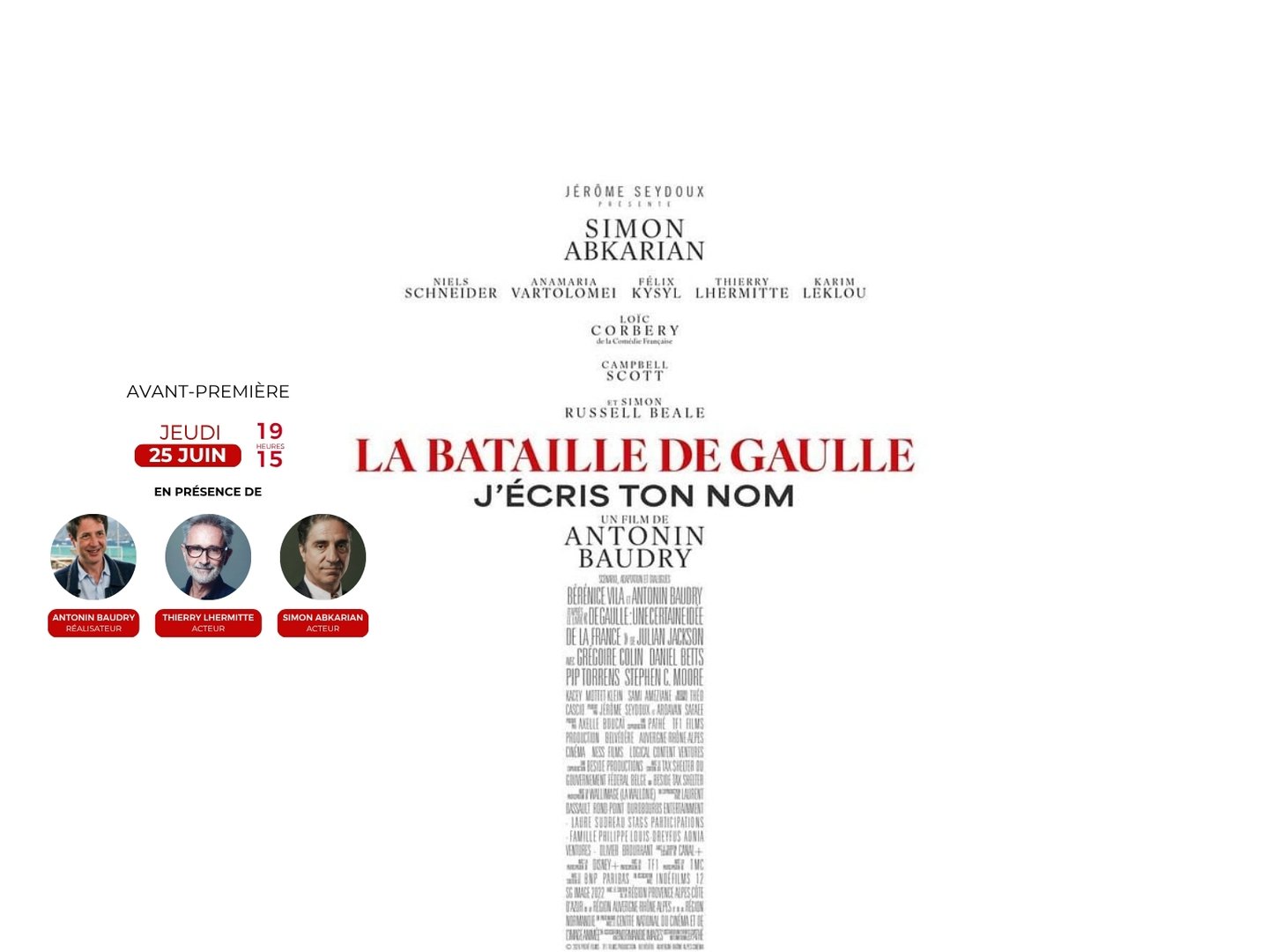 Avant-Première : LA BATAILLE DE GAULLE PARTIE 2