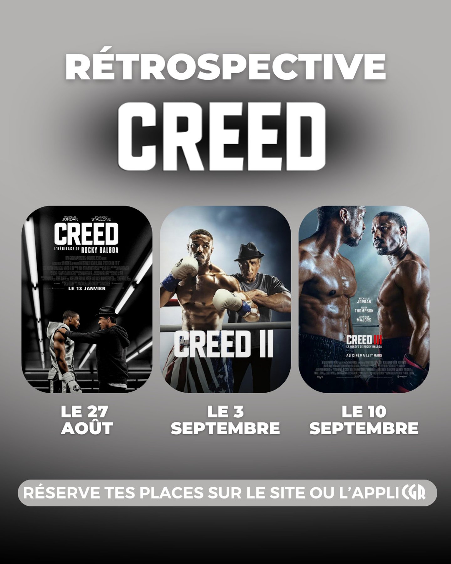 🥊RETROSPECTIVE CREED : LA SAGA EST DE RETOUR