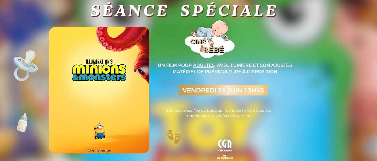 Ciné Bébé Au CGR Albi les Cordeliers 