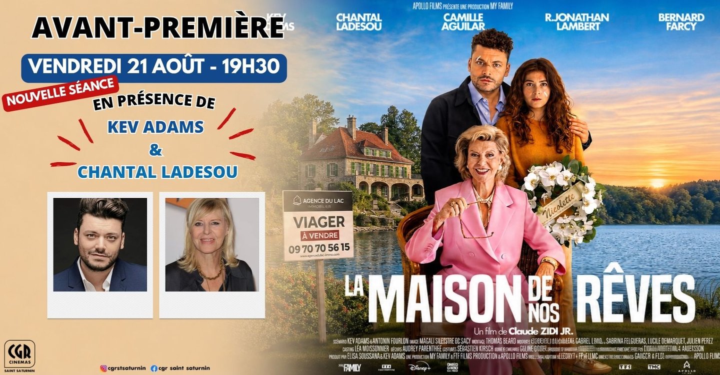 NOUVELLE SEANCE : Avant-première La Maison de nos rêves