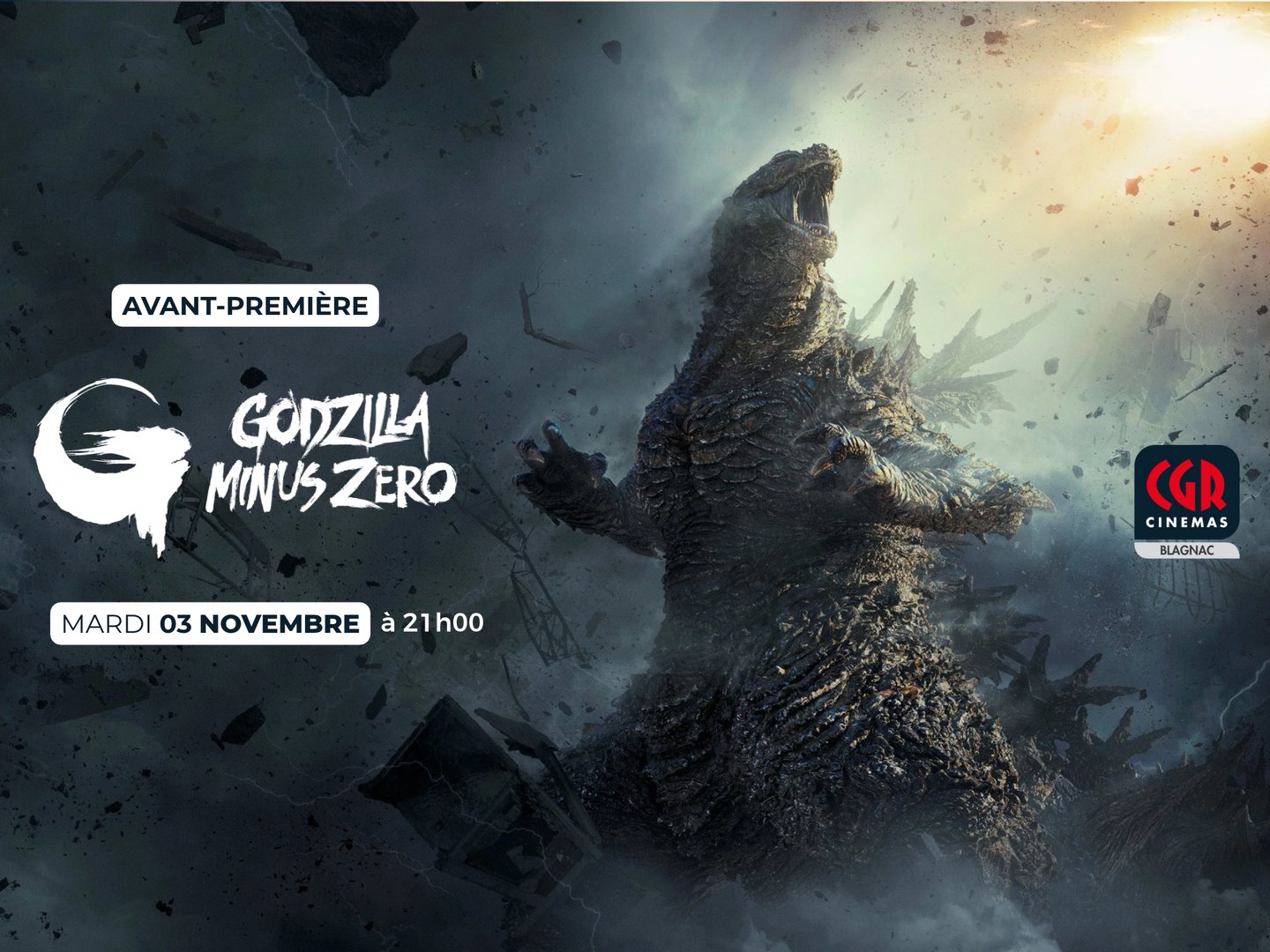 CGR BLAGNAC - GODZILLA MINUS ZERO EN AVANT-PREMIÈRE
