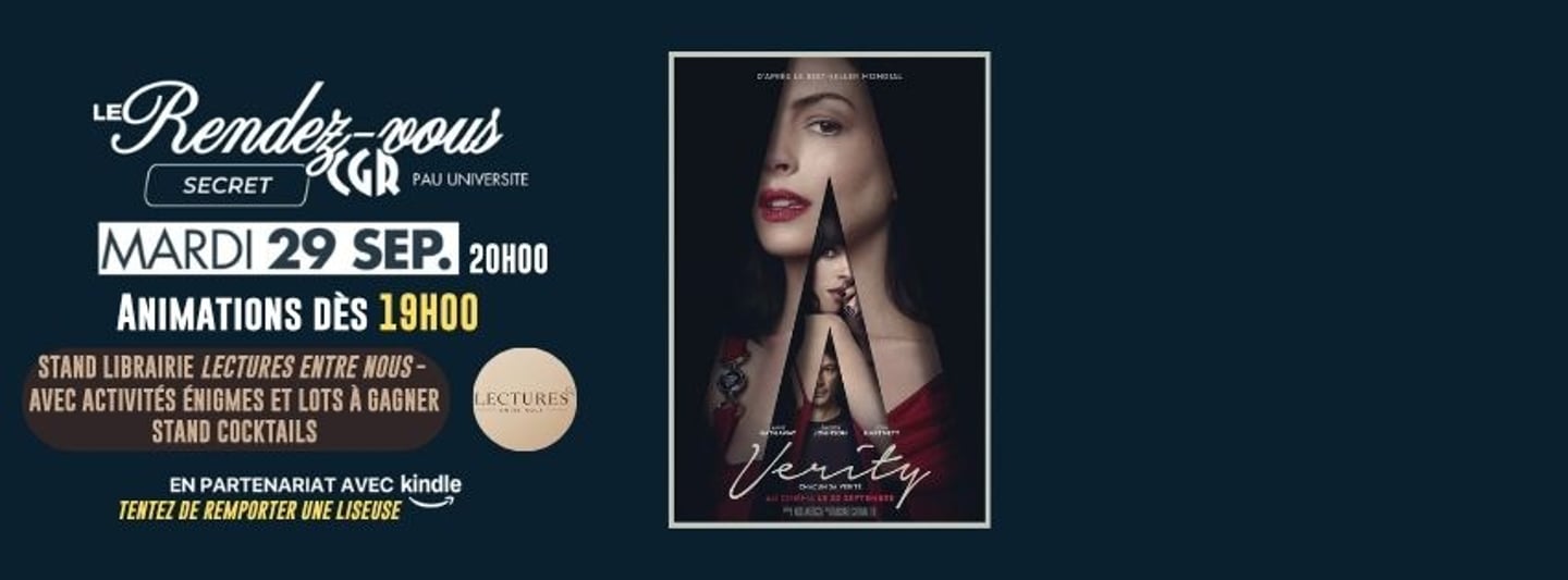 VERITY - Avant-première avec animations ! 🤫
