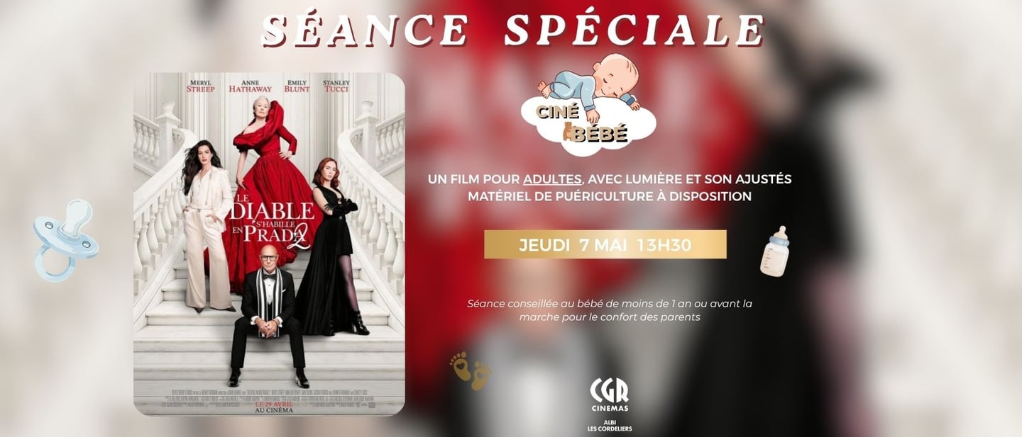 Ciné bébé Le diable s'habille en prada 2