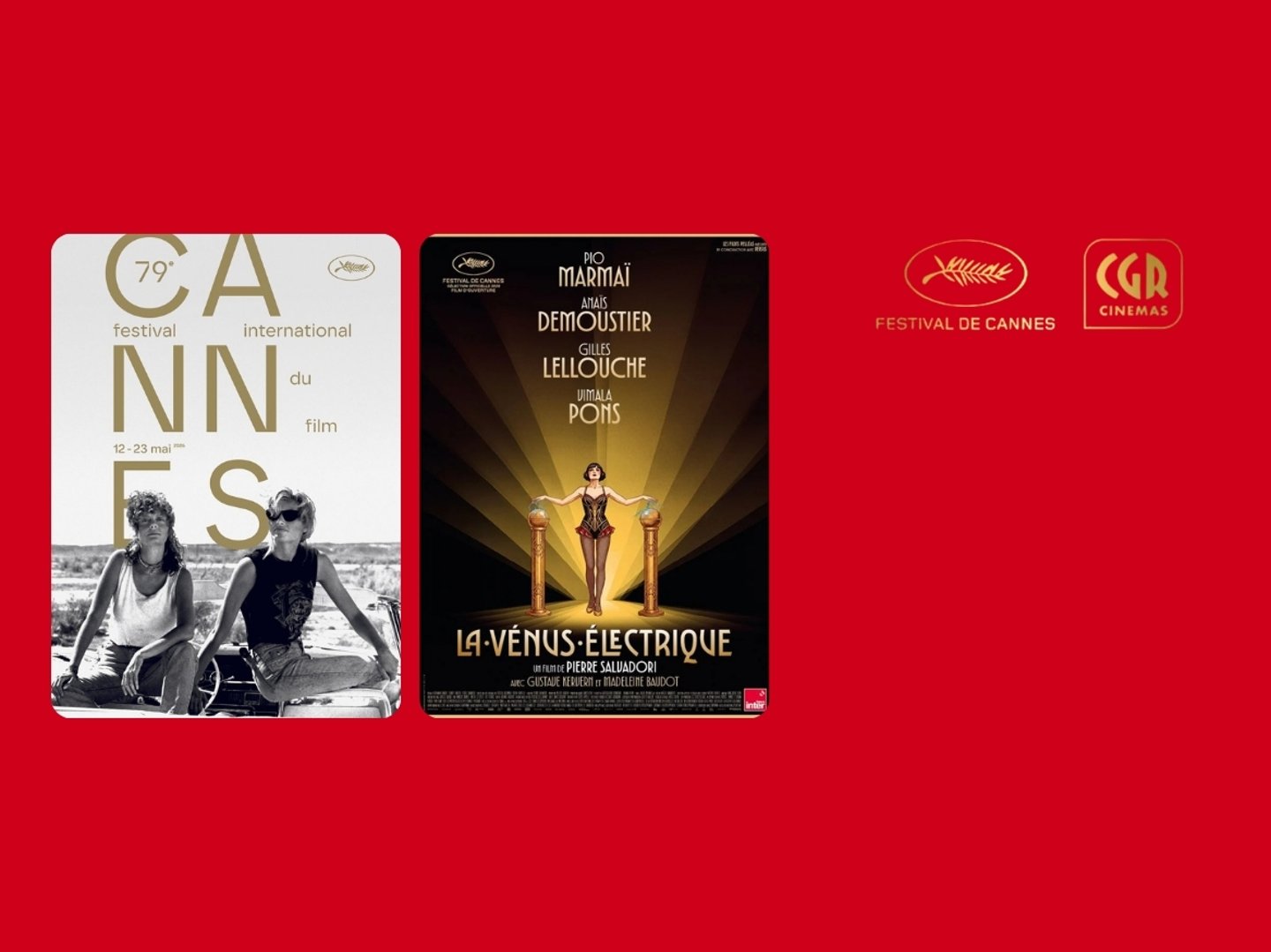 Ouverture Festival de Cannes 2026 en direct suivi du film La Vénus électrique